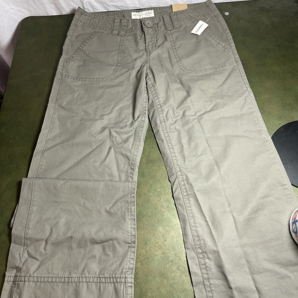 Size 11/12 Aeropostale Lite Gray Cargo Pants New
